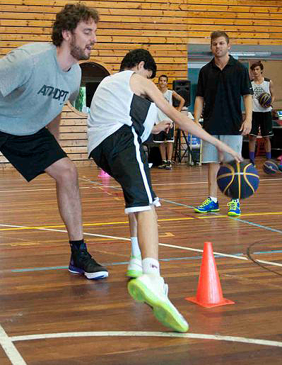 Entrenar con tus ídolos