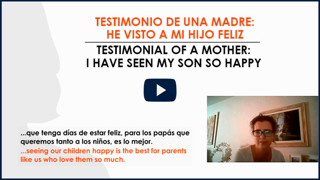 Testimonio de una madre: He visto a mi hijo feliz