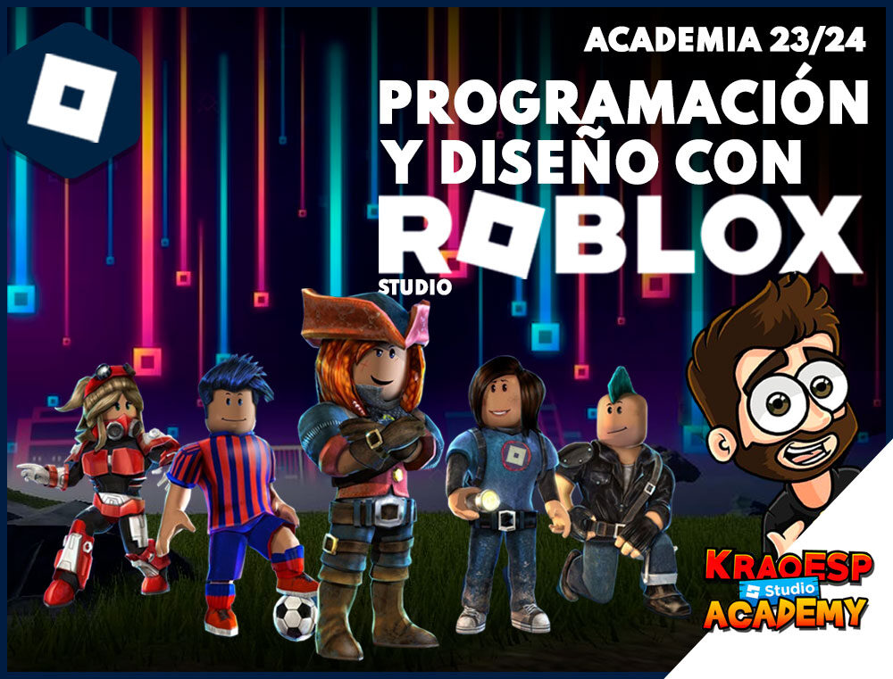 Academia Krao de Programación y diseño con Roblox Studio