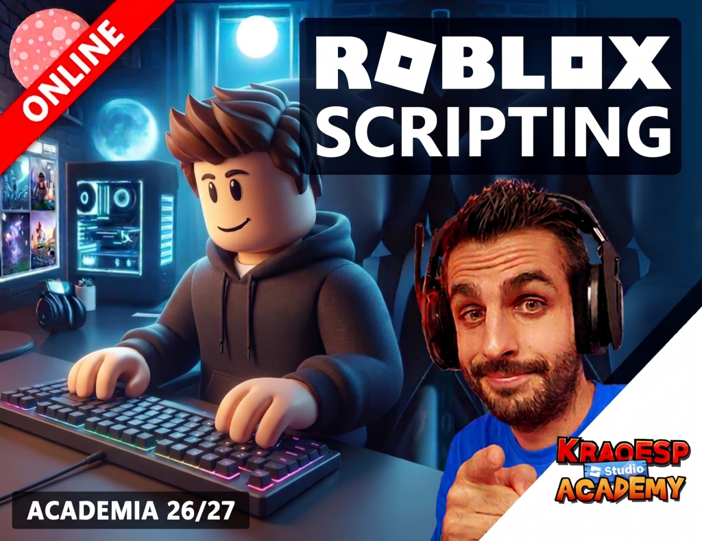 Academia de scripting con Roblox Studio